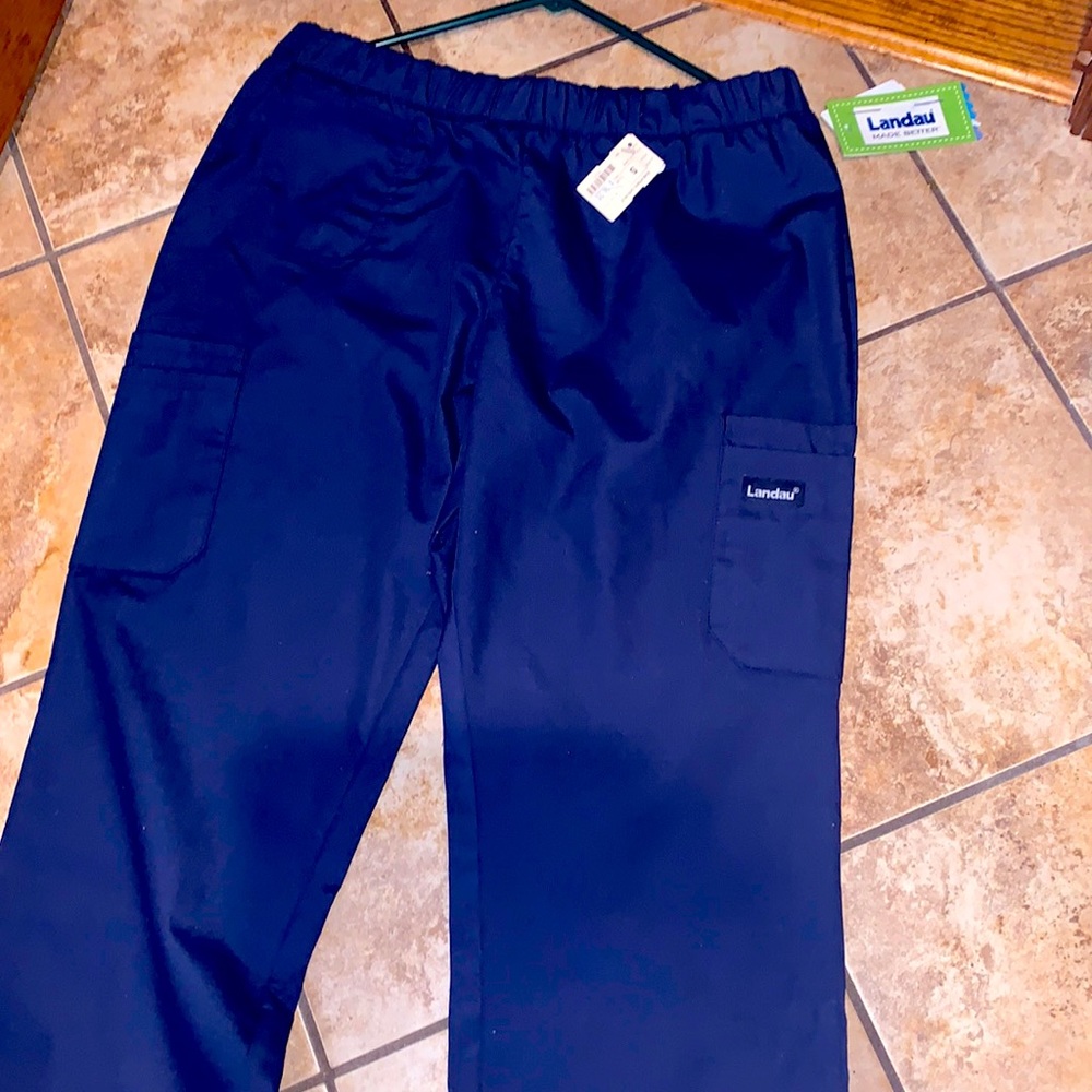 Women’s Scrubs, Navy Blue Bottoms